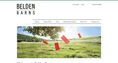 Desktop Screenshot of beldenbarns.com